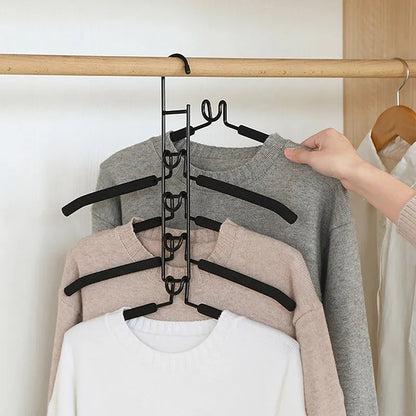 Multifunctional Hanger For Clothes Storage Closet Organizer Adjustable Pants Tie Storage Shelf Wardrobe Organizer Trouser Hanger