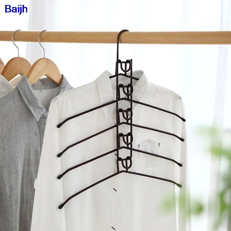 Multifunctional Hanger For Clothes Storage Closet Organizer Adjustable Pants Tie Storage Shelf Wardrobe Organizer Trouser Hanger