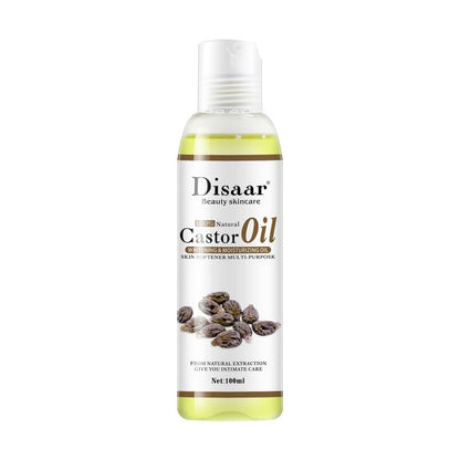 Natural Organic Oil for Massage Shrink Pore Firming Skin Face Oil Deep Relaxate Skincare Body Oil Sooth Skin Emollient Oil Castor Oil