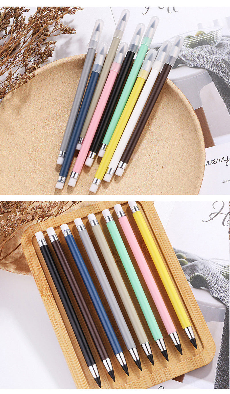 New Inkless Pencil Unlimited Writing No Ink HB Pen Sketch Painting Tool School Office Supplies Gift for Kid Stationery