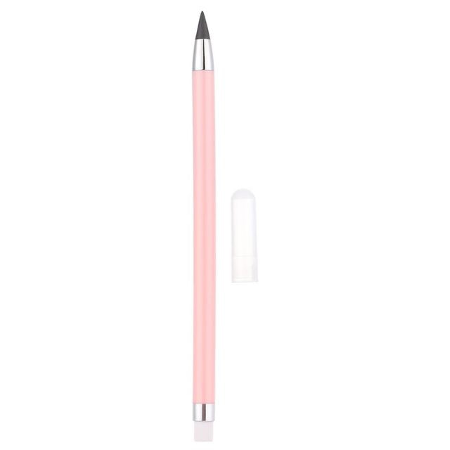 New Inkless Pencil Unlimited Writing No Ink HB Pen Sketch Painting Tool School Office Supplies Gift for Kid Stationery pink