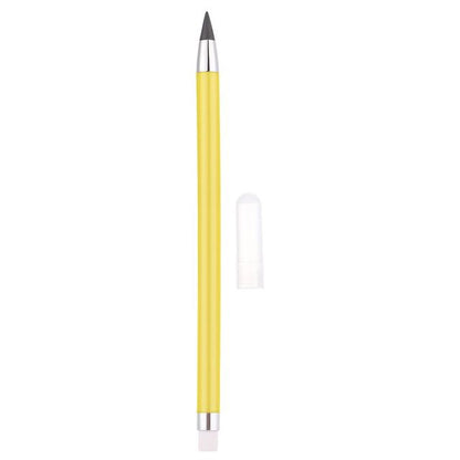 New Inkless Pencil Unlimited Writing No Ink HB Pen Sketch Painting Tool School Office Supplies Gift for Kid Stationery yellow