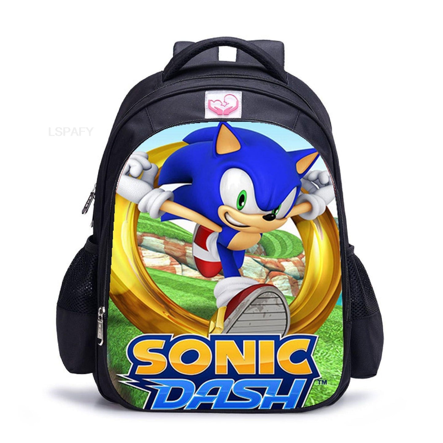 New Sonic Racing Backpack Cartoon Backpacks Kids Bag Waterproof Bag Daily Children's Backpack For Girls And Boys 19