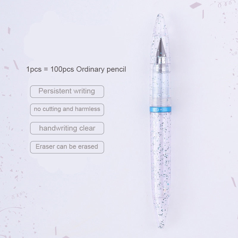 New Technology Unlimited Writing Pencils No Ink Pen Magic Pens for Art Sketch Painting Tool Kids Novelty Gifts blue