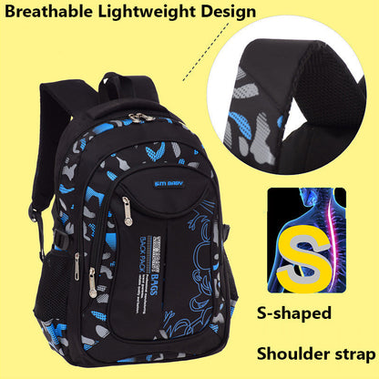 New Waterproof Children School Bags Backpacks For Teenagers Boys Kids Primary School