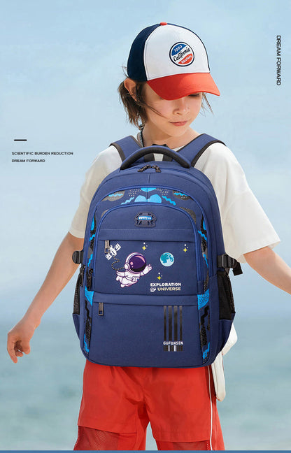 New Waterproof Children's Backpack Boys Girls Primary Schoolbag Large-Capacity Orthopedic Bookbag Kids Backpack Mochila Infantil