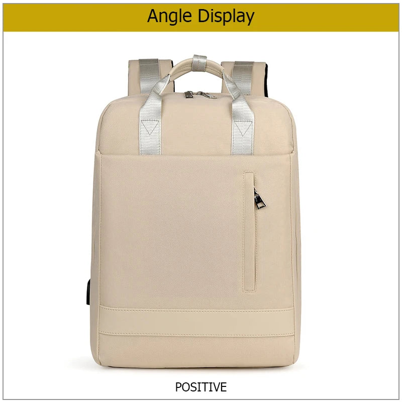 New Women Backpacks For Teenage Students School Bag Girls USB Charging Laptop Backpack Ladies Mochila Travel Bagpack Sac