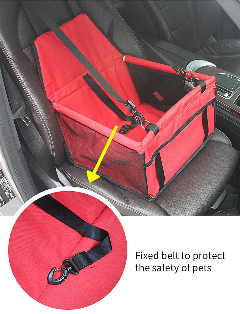 Pet Car Carrier Seat Bag Waterproof Basket Folding Hammock High quality Carriers Bag For Cat Dogs Safety Travelling Mesh Bags