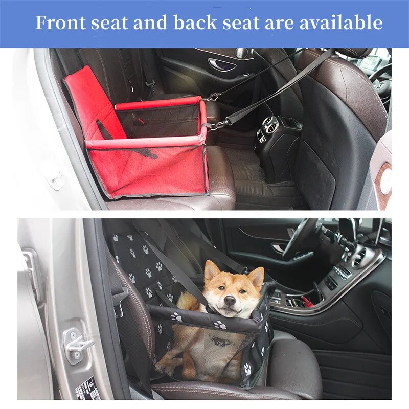 Pet Car Carrier Seat Bag Waterproof Basket Folding Hammock High quality Carriers Bag For Cat Dogs Safety Travelling Mesh Bags