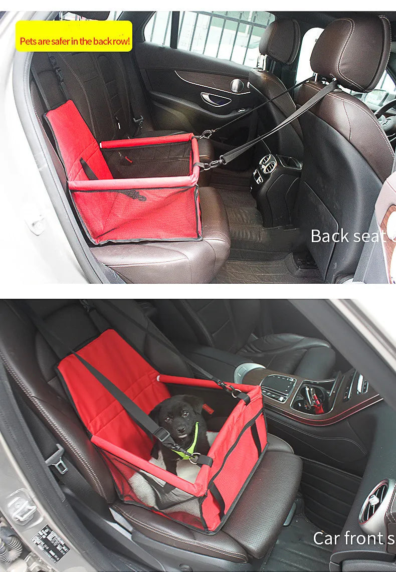 Pet Car Carrier Seat Bag Waterproof Basket Folding Hammock High quality Carriers Bag For Cat Dogs Safety Travelling Mesh Bags