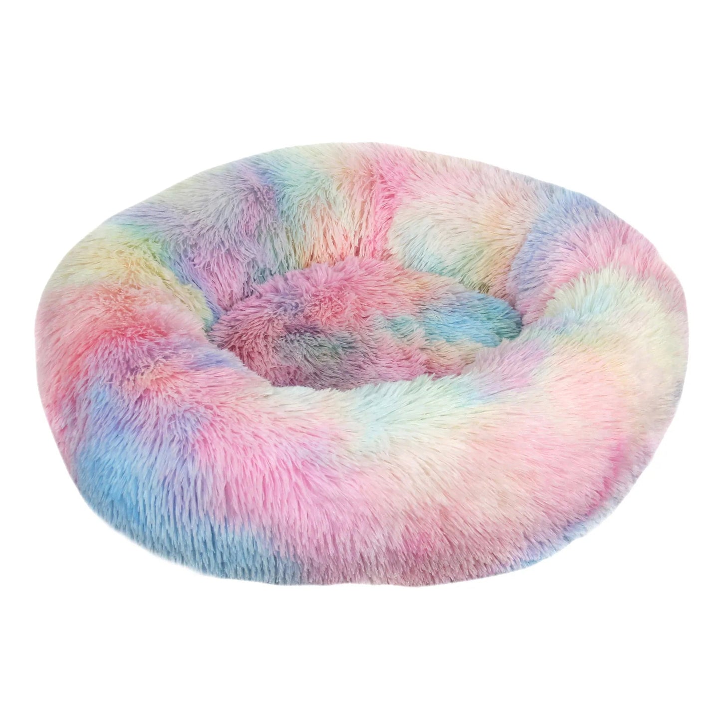Pet Dog Bed Comfortable Donut Cuddler Round Dog Kennel Ultra Soft Washable Dog and Cat Cushion Bed Winter Warm Sofa hot sell O