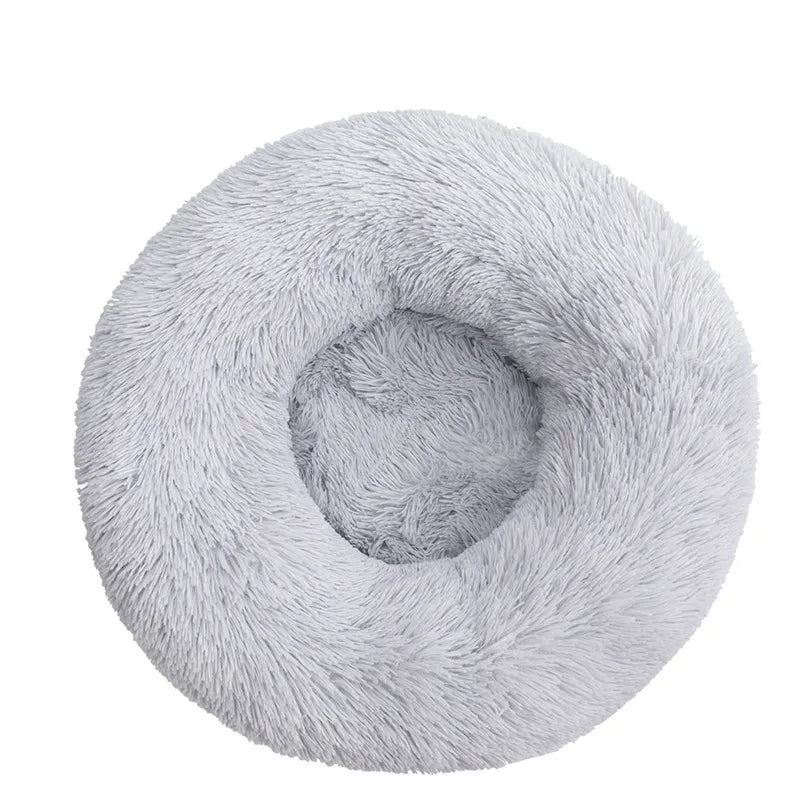 Pet Dog Bed Comfortable Donut Cuddler Round Dog Kennel Ultra Soft Washable Dog and Cat Cushion Bed Winter Warm Sofa hot sell G