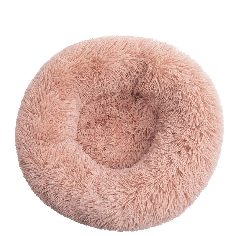 Pet Dog Bed Comfortable Donut Cuddler Round Dog Kennel Ultra Soft Washable Dog and Cat Cushion Bed Winter Warm Sofa hot sell I