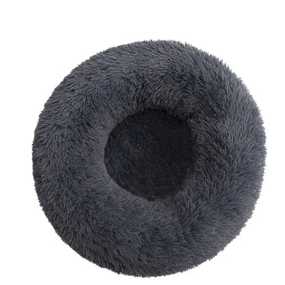 Pet Dog Bed Comfortable Donut Cuddler Round Dog Kennel Ultra Soft Washable Dog and Cat Cushion Bed Winter Warm Sofa hot sell D