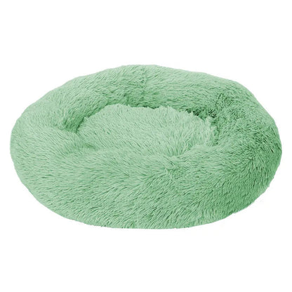 Pet Dog Bed Comfortable Donut Cuddler Round Dog Kennel Ultra Soft Washable Dog and Cat Cushion Bed Winter Warm Sofa hot sell F