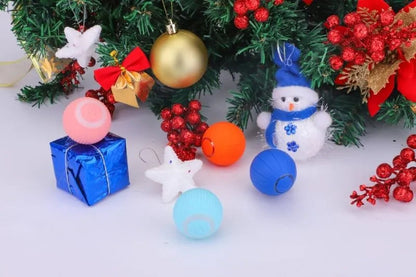 Pet Smart Cat Toy Electric Automatic Bounce Cat Ball Silicone Cat Interactive Toys Self-moving Kitten Toys for Indoor Playing