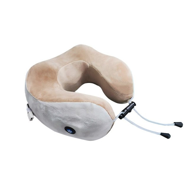 Portable U Shaped Neck Massager Electric Shoulder Massage Kneading Cervical Vibrator Pillow Multicolor