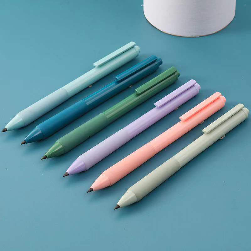 Press Pencil Unlimited Writing Inkless Pen School Students Supplies Art Sketch Magic Mechanical Pencils Painting Kid Gift