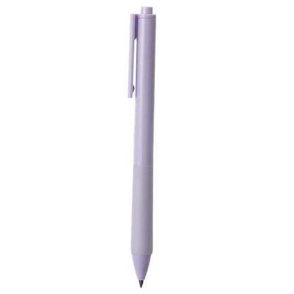 Press Pencil Unlimited Writing Inkless Pen School Students Supplies Art Sketch Magic Mechanical Pencils Painting Kid Gift 1pcs Light purple
