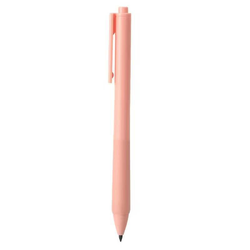 Press Pencil Unlimited Writing Inkless Pen School Students Supplies Art Sketch Magic Mechanical Pencils Painting Kid Gift 1pcs pink