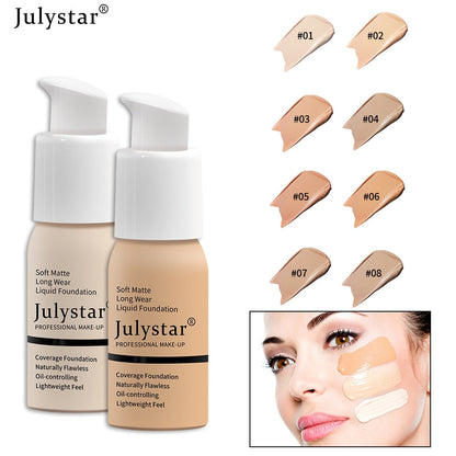 Professional Matte Oil Control Makeup Foundation Cream For Face Concealing Eye Dark Circle Liquid Long-lasting Corrector Cream