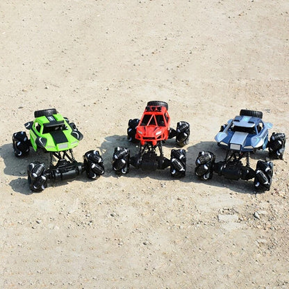 RC Car 4WD Radio Control Stunt Car Twisting Vehicle Drift RC Toys 360 Degree Rotating with with LED Light Off-Road for Kid