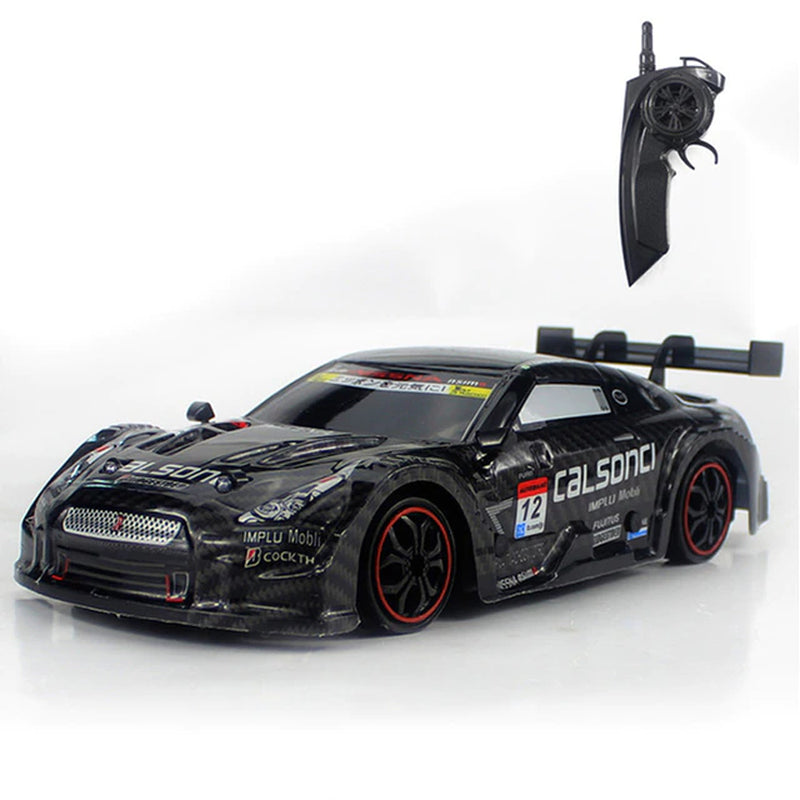RC Car for Gtr/Lexus 2.4G Drift Racing Car Championship 4WD Off-Road Radio Remote Control Vehicle Electronic Hobby Toys for Kids Black