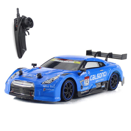 RC Car for Gtr/Lexus 2.4G Drift Racing Car Championship 4WD Off-Road Radio Remote Control Vehicle Electronic Hobby Toys for Kids Blue