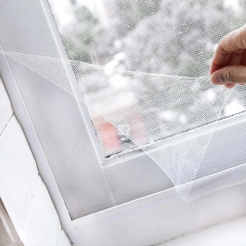 Removable Insect Fly Mosquito Window Screen Home Curtain Mosquito Netting Invisible Anti Fly Mosquito Mesh Door Window Screens