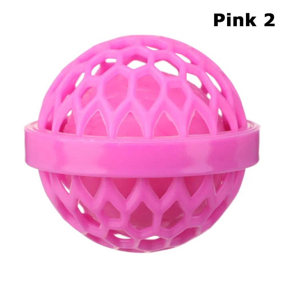 Reusable Backpack Clean Ball Keep Bag Clean Inner Sticky Ball Inside Picks Up Dust Dirt Crumbs in Purse Bag Cleaning accessories pink 2