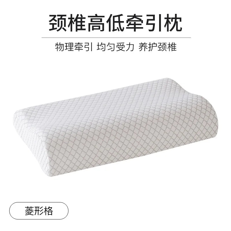 50*30cm Bamboo Fiber Pillow Slow Rebound Health Care Memory Foam Pillow Memory Foam Pillow Orthopedic Pillows Support NeckRelief 6