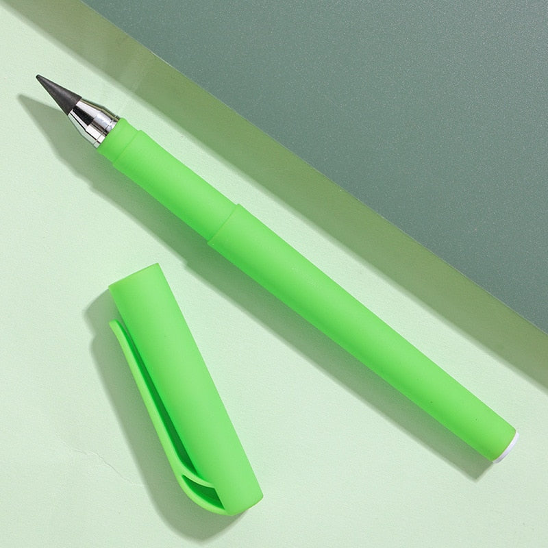 Unlimited Writing Pencil No Ink Pen Magic Pencils for Art Sketch Painting Stationery School Supplies Kids Novelty Gifts green