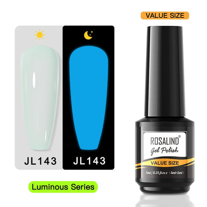 ROSALIND Gel Nail Polish Lamp All For Nails Art Manicure With Matt Base Top Coat Semi Permanant Gellak Nail Gel Polish Varnishes RAI-JL143