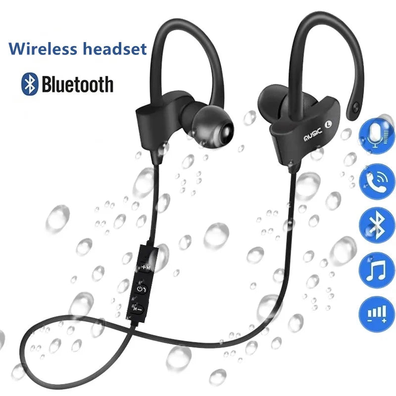 Wireless Bluetooth Earphones Wireless Headset Music Sport Headset Gaming Handsfree wireless headphones for All Smart Phones