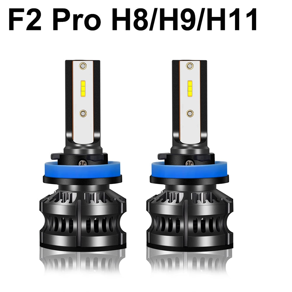 YHKOMS 80W 14000LM Car Haedlight H4 H7 H1 LED H8 H9 H11 4300K 5000K 6500K 8000K 25000K Auto fog Light 80W 16000LM 12V LED Bulb