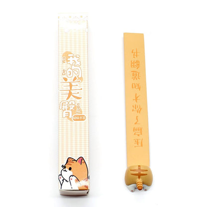 Cute Cartoon Cat Dog Hamster Fox Ass Bookmarks Kawayi Novelty Book Reading Item Creative Gift for Kids Children Stationery C