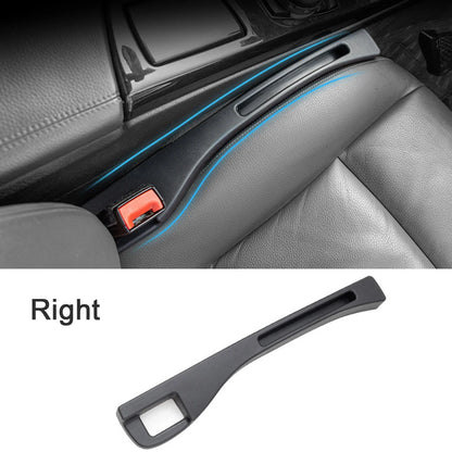 2024 Car Seat Gap Filler&Storage 2 in 1 Side Seam Plug Strip Leak-proof Filling Strip Car Seat Gap Interior Universal Decoration Black Right-B