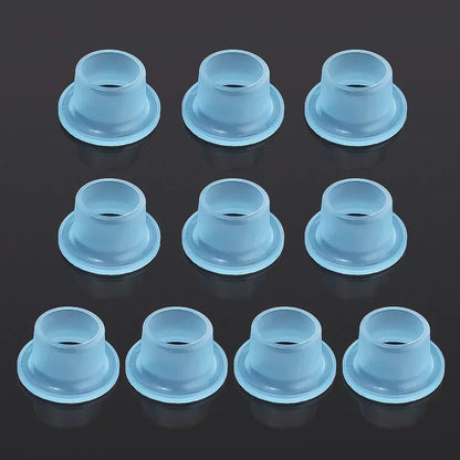 50/10PCS Faucet Leak-proof Sealing Gasket Washer Silicone Raw Belt Triangle Valve Rubber Pipe Hose Prevent Dripping Leakage Plug Blue