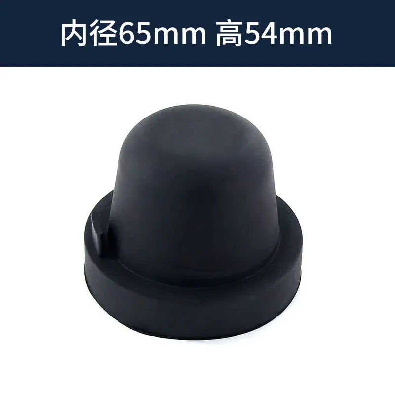 1PCS Car LED Headlight Dust Cover HID Headlight Rubber Seal Cap Cover led Headlamp H4 H1 H7 D2H H11 H8 HB3 Car Styling Inner Diameter 65mm