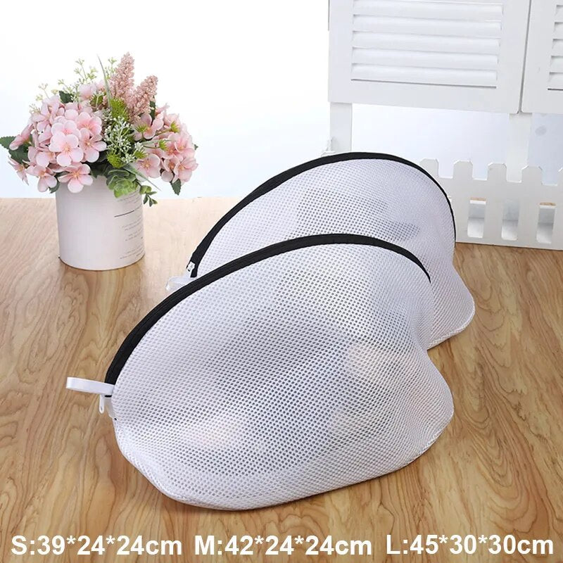 Mesh Shoes Laundry Bag Anti-deformation Shoes Washing Storage Household Washing Machine Bag Special Filter Drying Bags Organizer