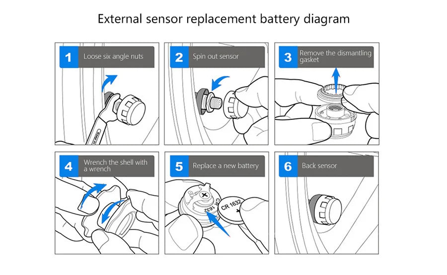 Solar Power TPMS Car Tire Pressure Alarm Monitor System Auto Security Alarm Systems Tyre Pressure Temperature Warning