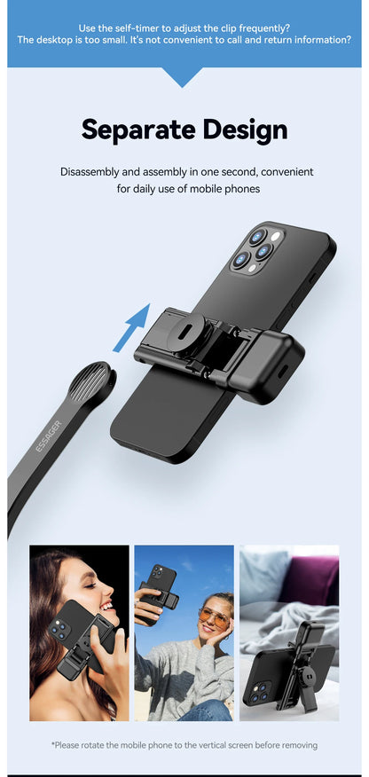 Essager Selfie StickDegree Photo Holder Lengthened Tripod Live Broadcast Support All Mobile Phones Bluetooth Remote Control TikT