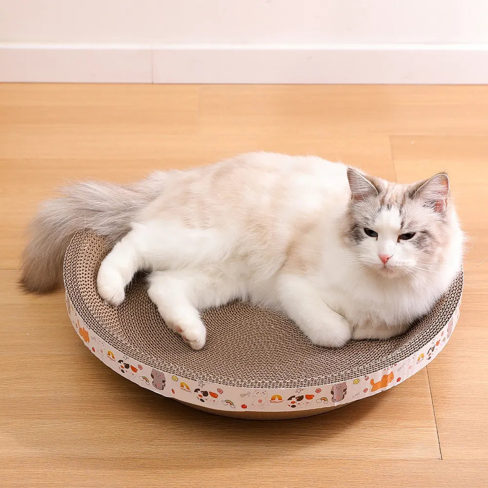 Cat Scratching Board Furniture Protection Post Grinding Claw Scratch Corrugated Paper Wear-resistant Cat Nest Cat Accessories