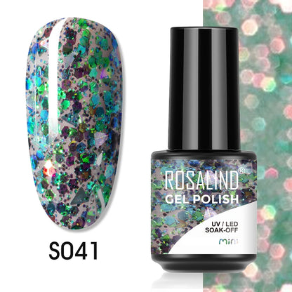 ROSALIND Gel Nail Polish Lamp All For Nails Art Manicure With Matt Base Top Coat Semi Permanant Gellak Nail Gel Polish Varnishes S041