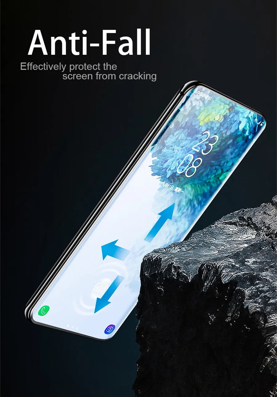 UV Glue Tempered Glass For Huawei Magic 5 P30 Pro Mate 20 50 40 P50 Pro P40 lite Protective Film Nova 7 8 9 10 Screen Protector