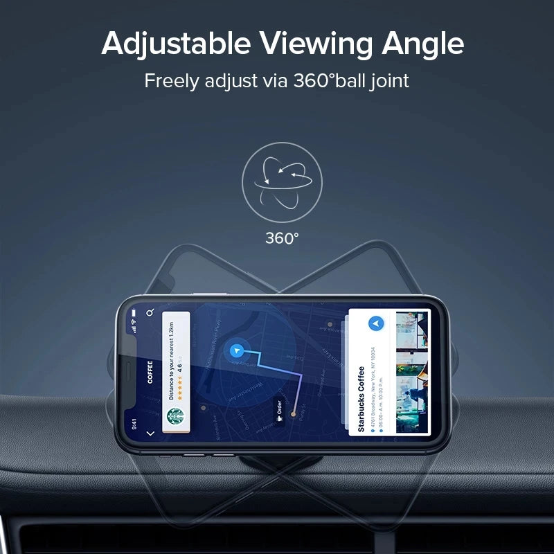 Magnetic Car Phone Holder Mobile Cell Phone Holder Stand Magnet Mount Bracket In Car For iPhone 13 12 Samsung Redmi Xiaomi