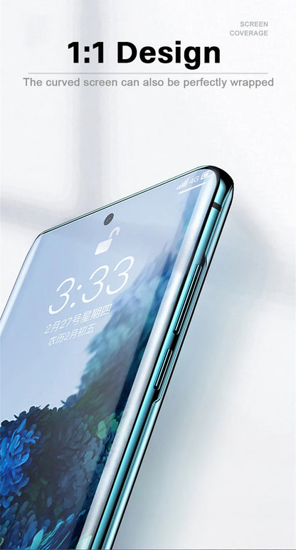 UV Glue Tempered Glass For Huawei Magic 5 P30 Pro Mate 20 50 40 P50 Pro P40 lite Protective Film Nova 7 8 9 10 Screen Protector