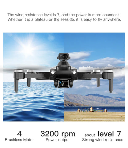 L900 Pro SE MAX GPS Drone 4K Professional Dual HD Camera 5G FPV 360° Obstacle Avoidance Brushless Motor Rc Quadcopter Dron Toys