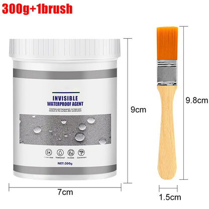 600/300/100/30g Waterproof Insulating Sealant With Brush Transparent Repairing Leak Waterproof Adhesive Strong Invisible Sealant 300g with brush