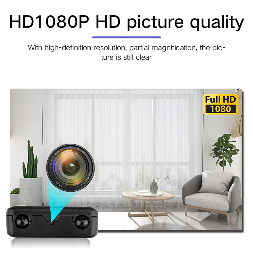 4K Full HD 1080P Mini ip Cam XD WiFi Night Vision Camera IR-CUT Motion Detection Security Camcorder HD Video Recorder